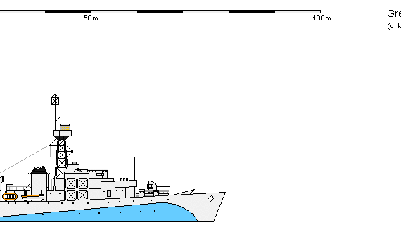 Ship GB FS Castle - drawings, dimensions, figures