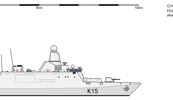 Ship GB FS Global Corvette I AU - drawings, dimensions, figures