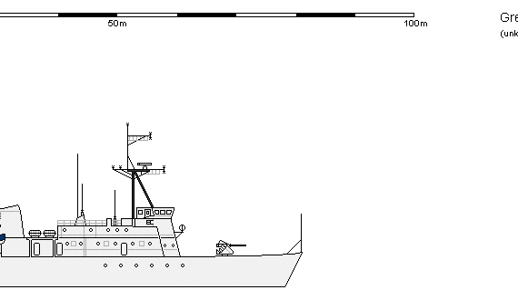 Ship GB MCS Abdiel - drawings, dimensions, figures