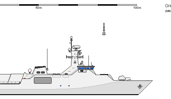 Корабль GB OPV C3 Grandson of a River 1a AU - чертежи, габариты, рисунки