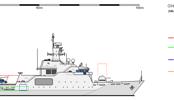 Ship GB OPV C3 Son of a River 1b AU - drawings, dimensions, figures