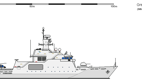 Ship GB OPV C3 Son of a River AU - drawings, dimensions, figures