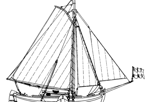 Ship G Yacht - drawings, dimensions, figures