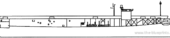 Корабль HMS Avenger (Escort Carrier) - чертежи, габариты, рисунки
