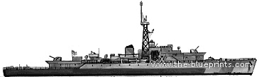 Корабль HMS Bigbury Bay (Frigate) (1944) - чертежи, габариты, рисунки