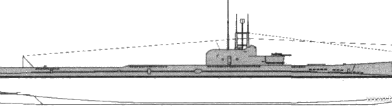 Подводная лодка HMS Clyde (1939) - чертежи, габариты, рисунки