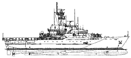 Корабль HMS Clyde P257 (Patrol Boat) (2006) - чертежи, габариты, рисунки