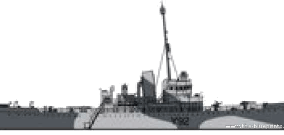 Корабль HMS Gorleston (Cutter) - чертежи, габариты, рисунки