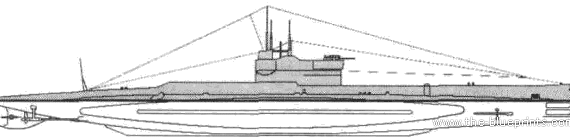 Корабль HMS L-23 (Submarine) (1939) - чертежи, габариты, рисунки