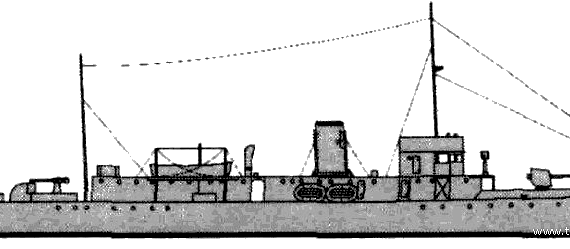 Корабль HMS Saltash (Minesweeper) (1939) - чертежи, габариты, рисунки