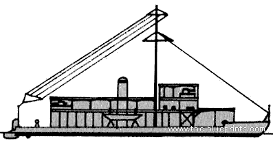 Корабль HMS Sandpiper (Gunboat) (1936) - чертежи, габариты, рисунки