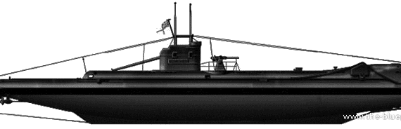Корабль HMS Scorcher (Submarine) - чертежи, габариты, рисунки