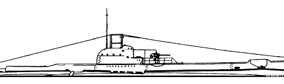 Корабль HMS Swordfish (Submarine) (1939) - чертежи, габариты, рисунки