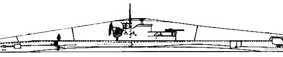 Корабль HMS Trenchant (Submarine) (1945) - чертежи, габариты, рисунки