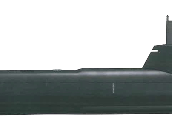 Подводная лодка HSwMS A26 Viking-class Submarine - чертежи, габариты, рисунки