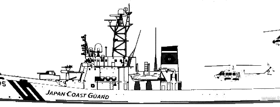 Корабль Hakata PL-05 - чертежи, габариты, рисунки