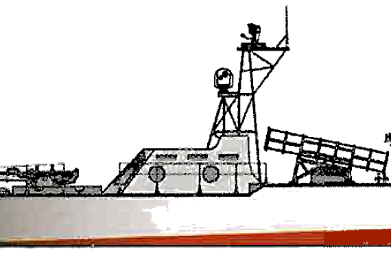 Корабль IIS Cat-14 Koswar Patrol Boat - Iran - чертежи, габариты, рисунки