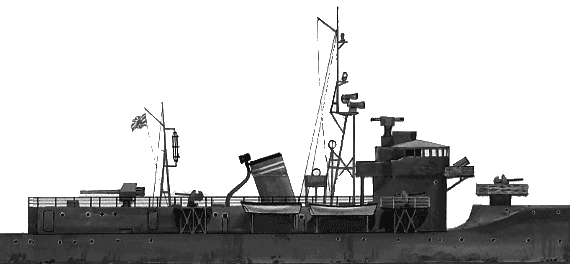 IJN Ishigaki (Escort Ship) (1944) - drawings, dimensions, pictures