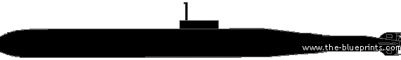 Корабль IJN Kaiten Type 1 - чертежи, габариты, рисунки