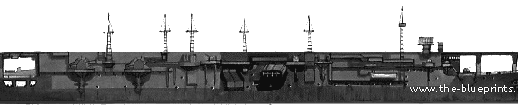 Aircraft carrier IJN Kaiyo (Aircraft Carrier) (1944) - drawings, dimensions, pictures