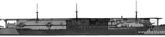 Авианосец IJN Taiyo (Aircraft Carrier) (1944) - чертежи, габариты, рисунки