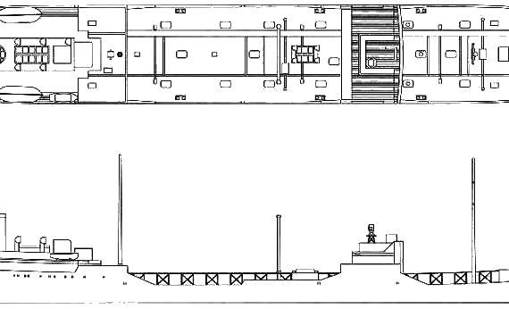Корабль IJN Tatekawamaru (Refueling Tnnker) - чертежи, габариты, рисунки