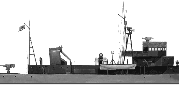 IJN Tsurumi (Escort Ship) (1945) - drawings, dimensions, pictures