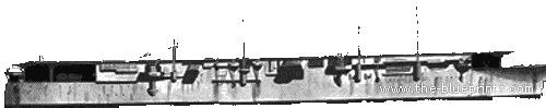 Aircraft carrier IJN Zuiho (Aircraft Carrier) (1944) - drawings, dimensions, pictures
