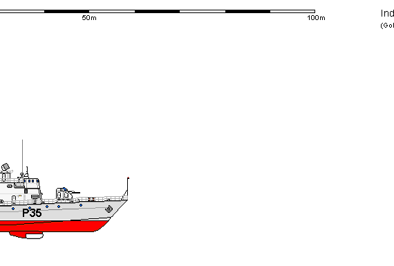 Ship In PB Pauk ABHAY - drawings, dimensions, figures