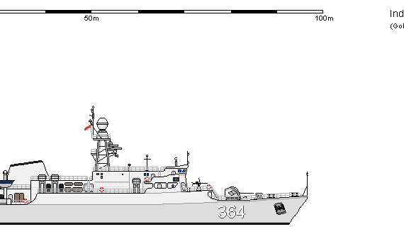 Ship Ind ATV HAJAR DEWANTARA - drawings, dimensions, figures