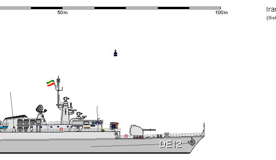 Корабль Ir FS VT Mk.5 Saam - чертежи, габариты, рисунки
