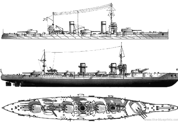 Боевой корабль Izmail (Россия) - чертежи, габариты, рисунки