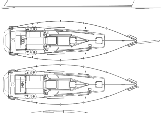Морское судно J-Boats 120 - чертежи, габариты, рисунки