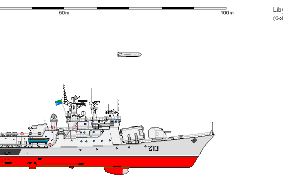 Ship Lib FF Koni AL HANI - drawings, dimensions, figures
