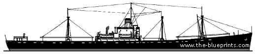 Liberty Cargo Ship - drawings, dimensions, pictures