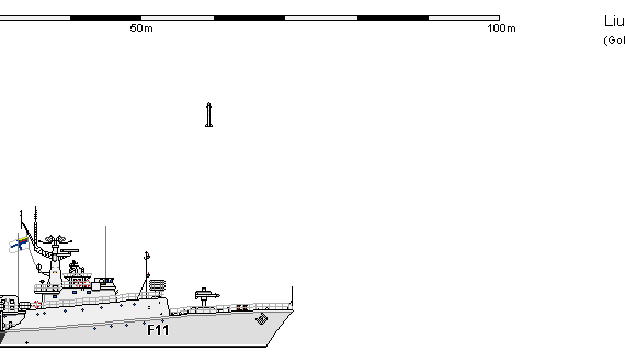 Корабль Lit FS GRISHA III ZEMAITIS - чертежи, габариты, рисунки