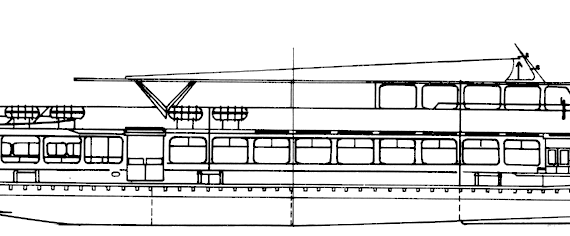 Ship Moscow Side - drawings, dimensions, figures