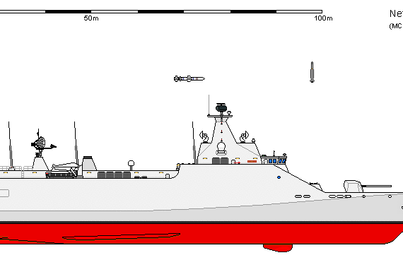 Корабль NL FF Schelde 12518 (2000) - чертежи, габариты, рисунки