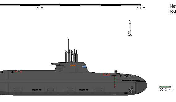 Ship NL SSG Jaws AU - drawings, dimensions, figures