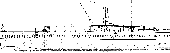 Корабль NMF Maurice Callot (Submarine) (1930) - чертежи, габариты, рисунки