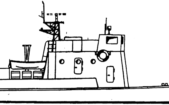 Корабль NMS VD-141 Patrol Boat - чертежи, габариты, рисунки