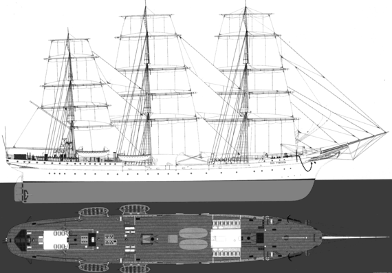 ORP Dar Pomorza (2008) - drawings, dimensions, pictures