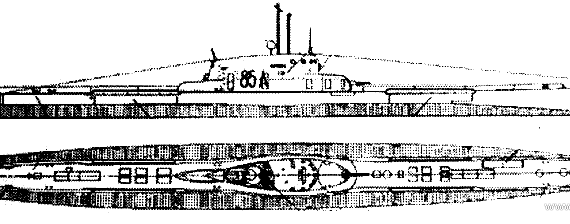 Корабль ORP Orazel (Poland) (1939) - чертежи, габариты, рисунки
