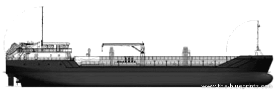 Oil Tanker ship - drawings, dimensions, pictures