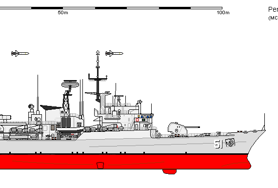 Ship Pe FF Lupo I CARVAJAL - drawings, dimensions, figures