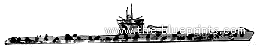 Ship RN Flutto (Submarine) (1943) - drawings, dimensions, figures