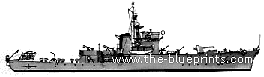 Ship RN Gabbiano (Corvette) (1942) - drawings, dimensions, pictures