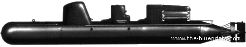 Боевой корабль RN Microsub SLC (1941) - чертежи, габариты, рисунки