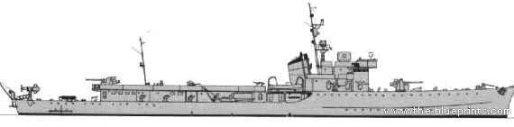 Корабль RN Pegaso (Torpedo Boat) (1939) - чертежи, габариты, рисунки