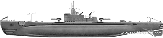 Боевой корабль RN R.Smg. Enrico Tazzoli (1941) - чертежи, габариты, рисунки